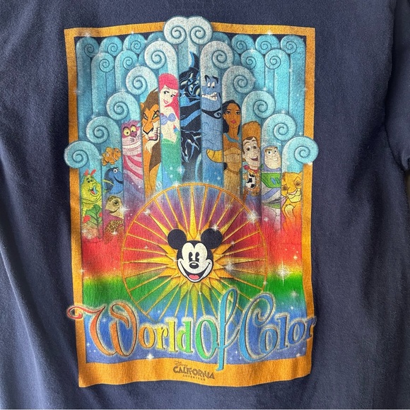 Disney World Of Color Short Sleeve T-Shirt - Picture 6 of 9